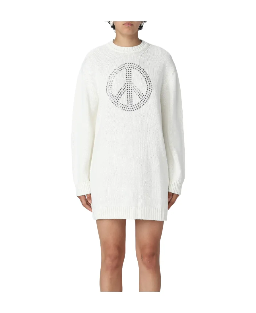 Moschino Peace Symbol Short Oversized Dress