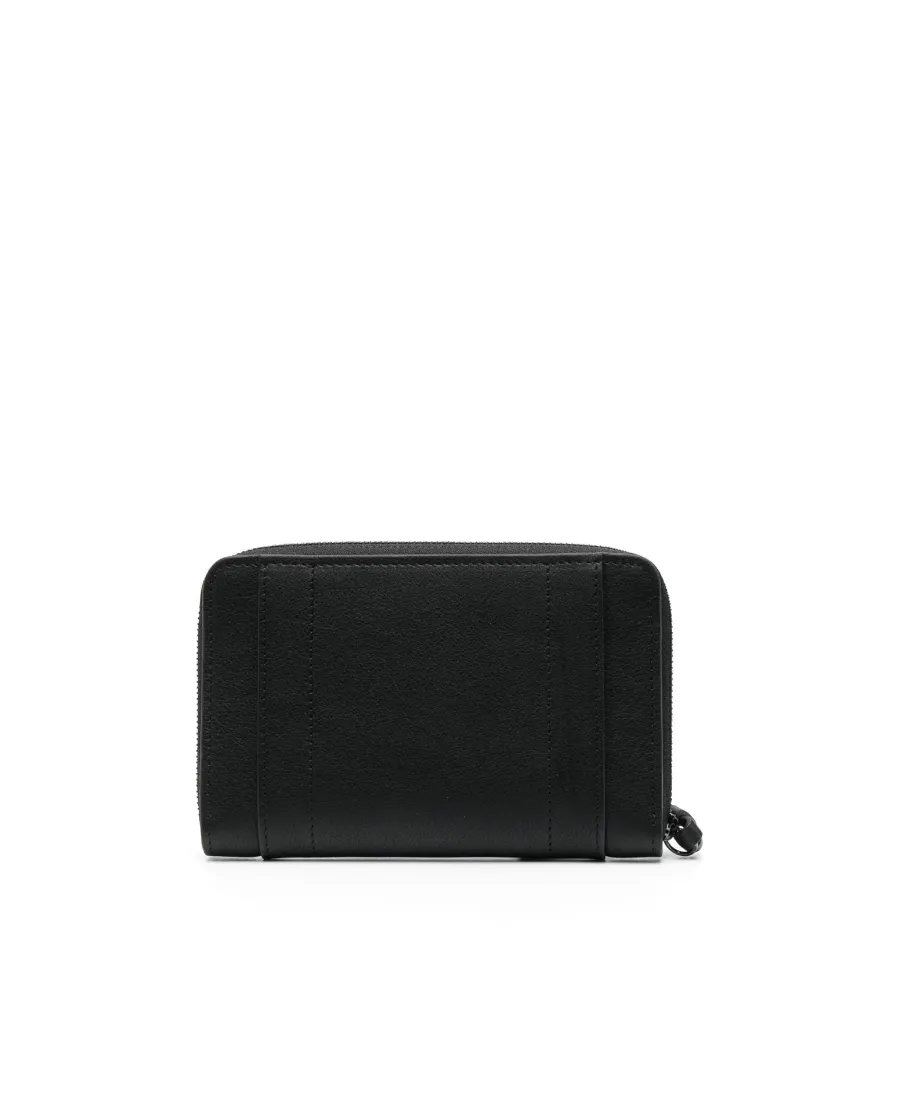 Debossed-Logo Leather Wallet