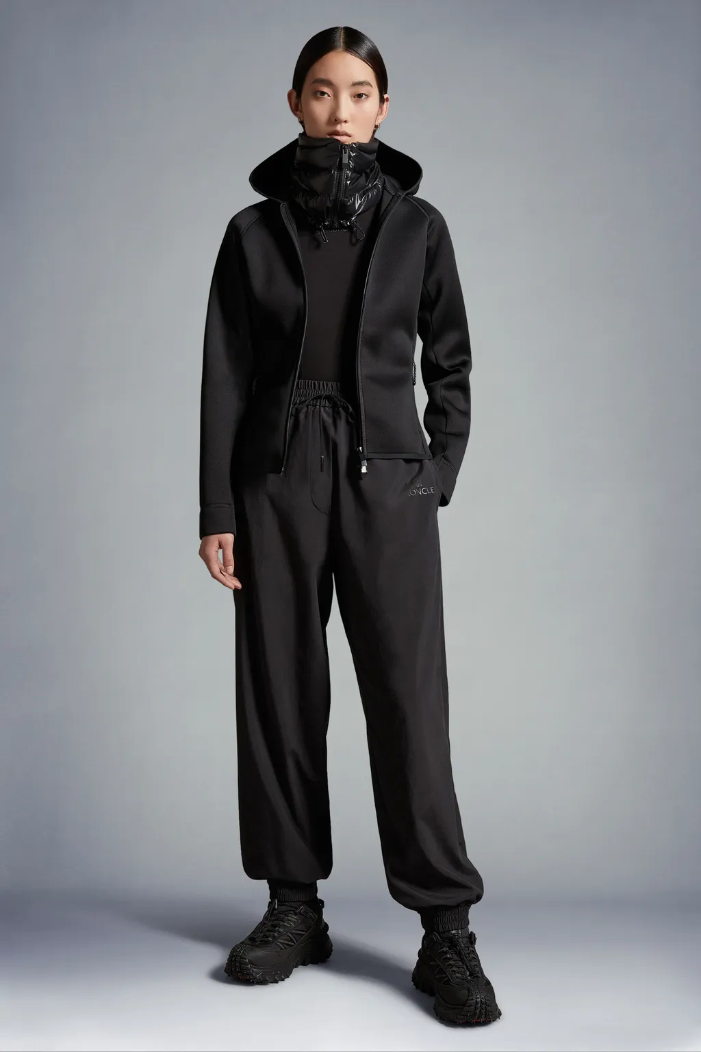 Moncler Logo Printed Jogging Trousers