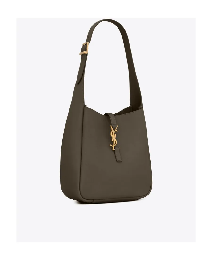 Saint Laurent Le 5 à 7 Logo Plaque Shoulder Bag