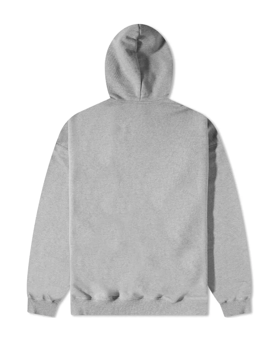 Vetements Logo Printed Drawstring Hoodie