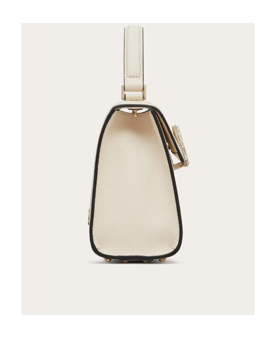 Valentino Vsling Logo Embellished Small Top Handle Bag