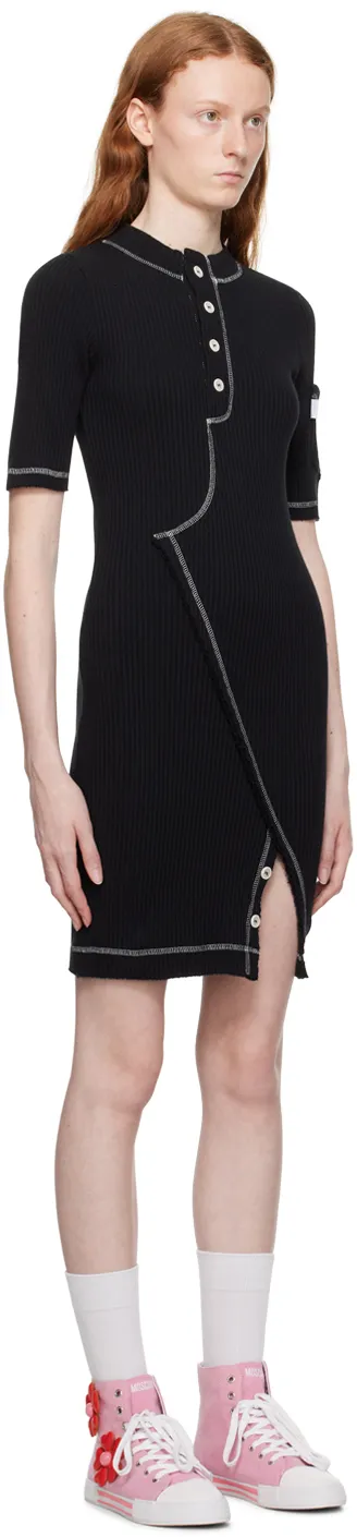 Rib Knitted Stretch Dress
