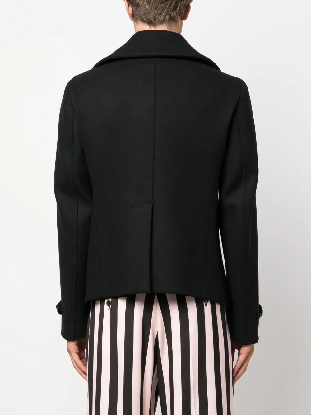 Dsquared2 Double-Breasted Sailor Peacoat