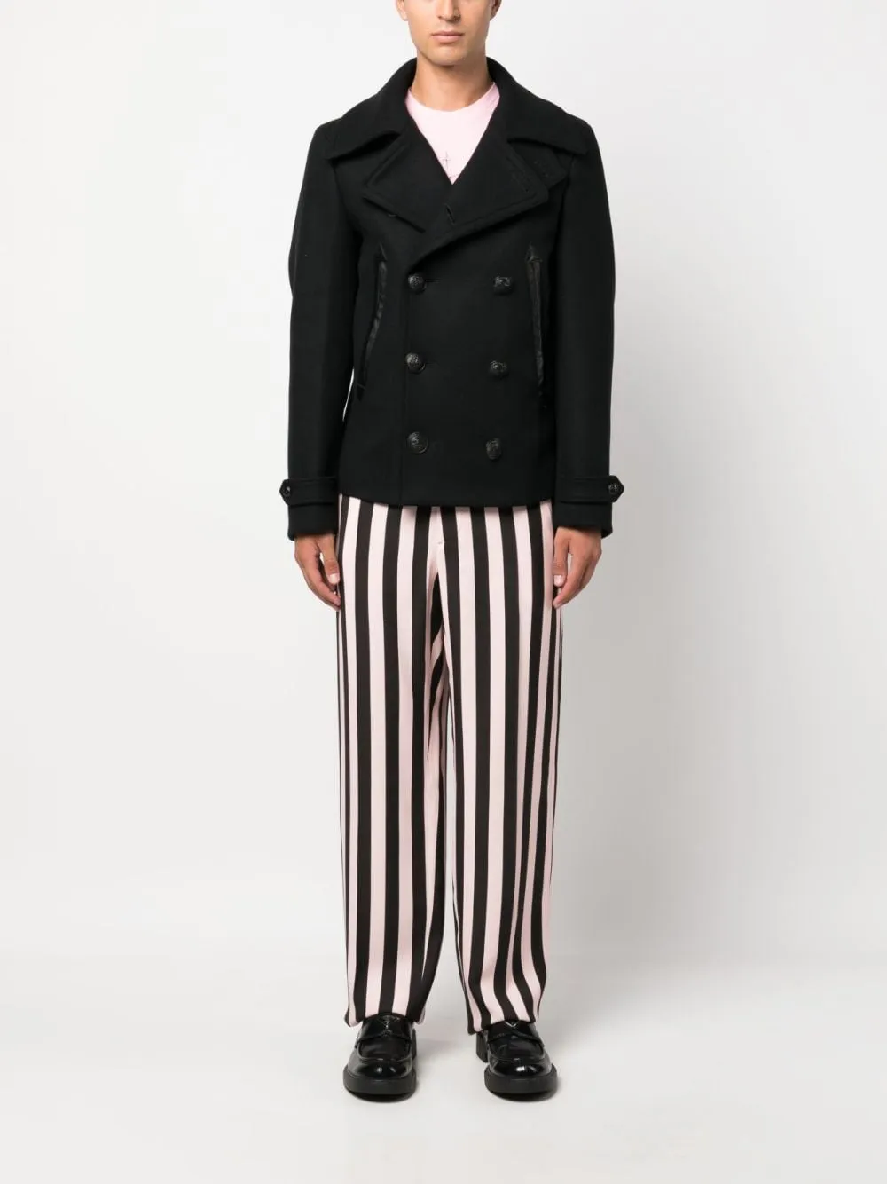 Dsquared2 Double-Breasted Sailor Peacoat