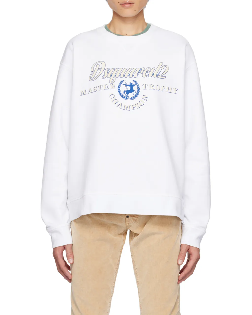 Dsquared2 Logo Printed Crewneck Sweatshirt