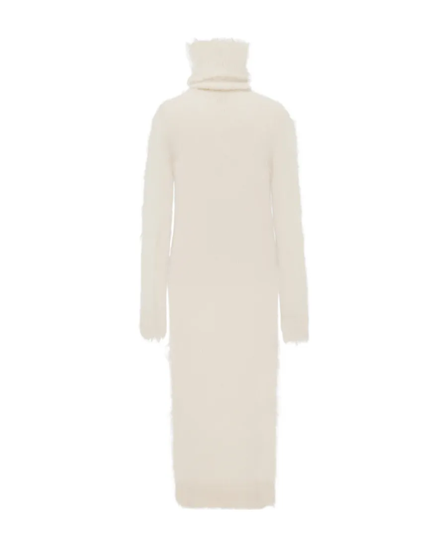 Extra-Long Turtleneck Sweater In Mohair