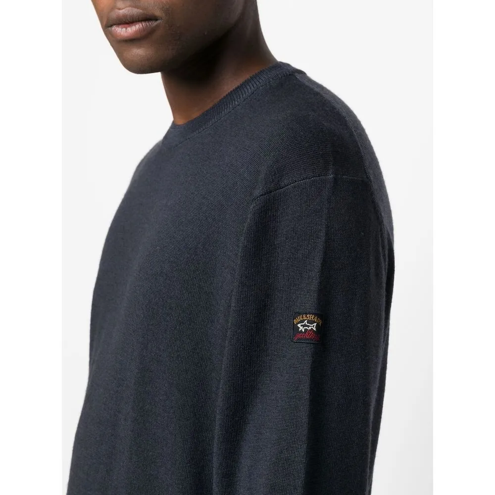 Round-Neck Virgin-Wool Jumper