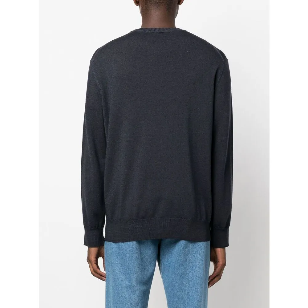 Round-Neck Virgin-Wool Jumper