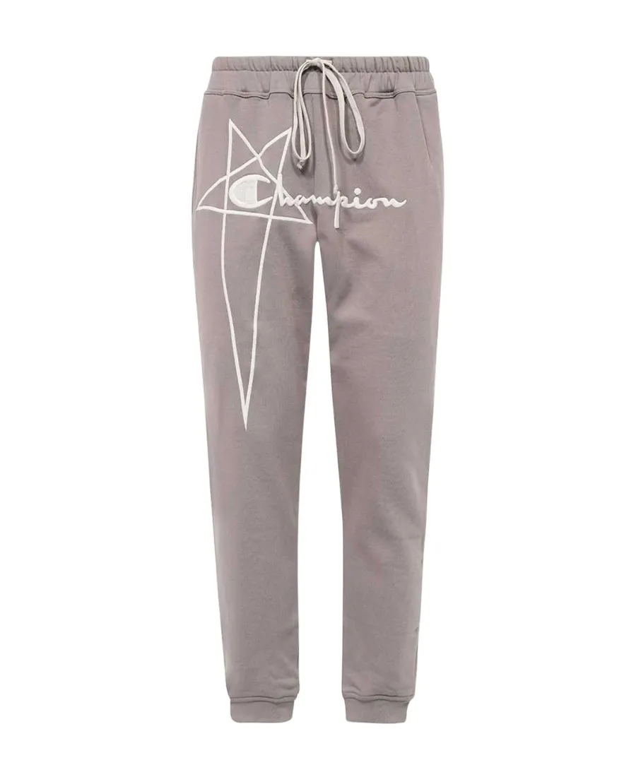 Rick Owens X Champion Logo-Embroidered Drawstring Track Pants