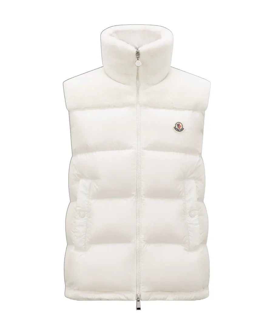 Moncler Logo Patch Padded Gilet