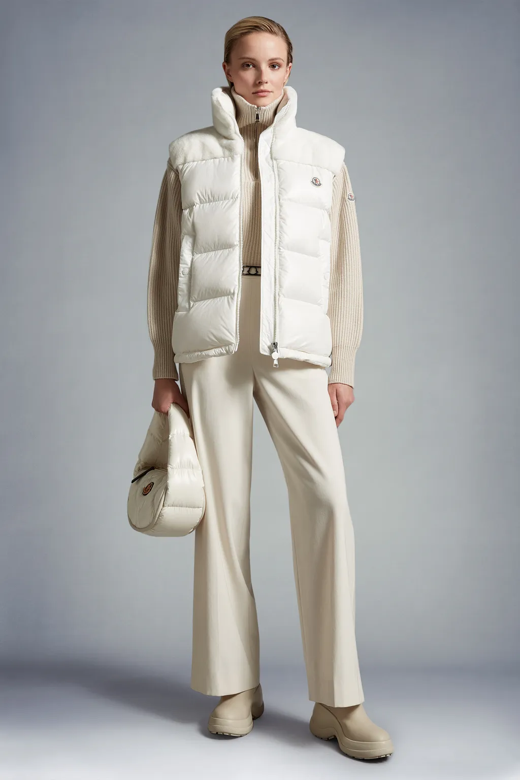 Moncler Logo Patch Padded Gilet