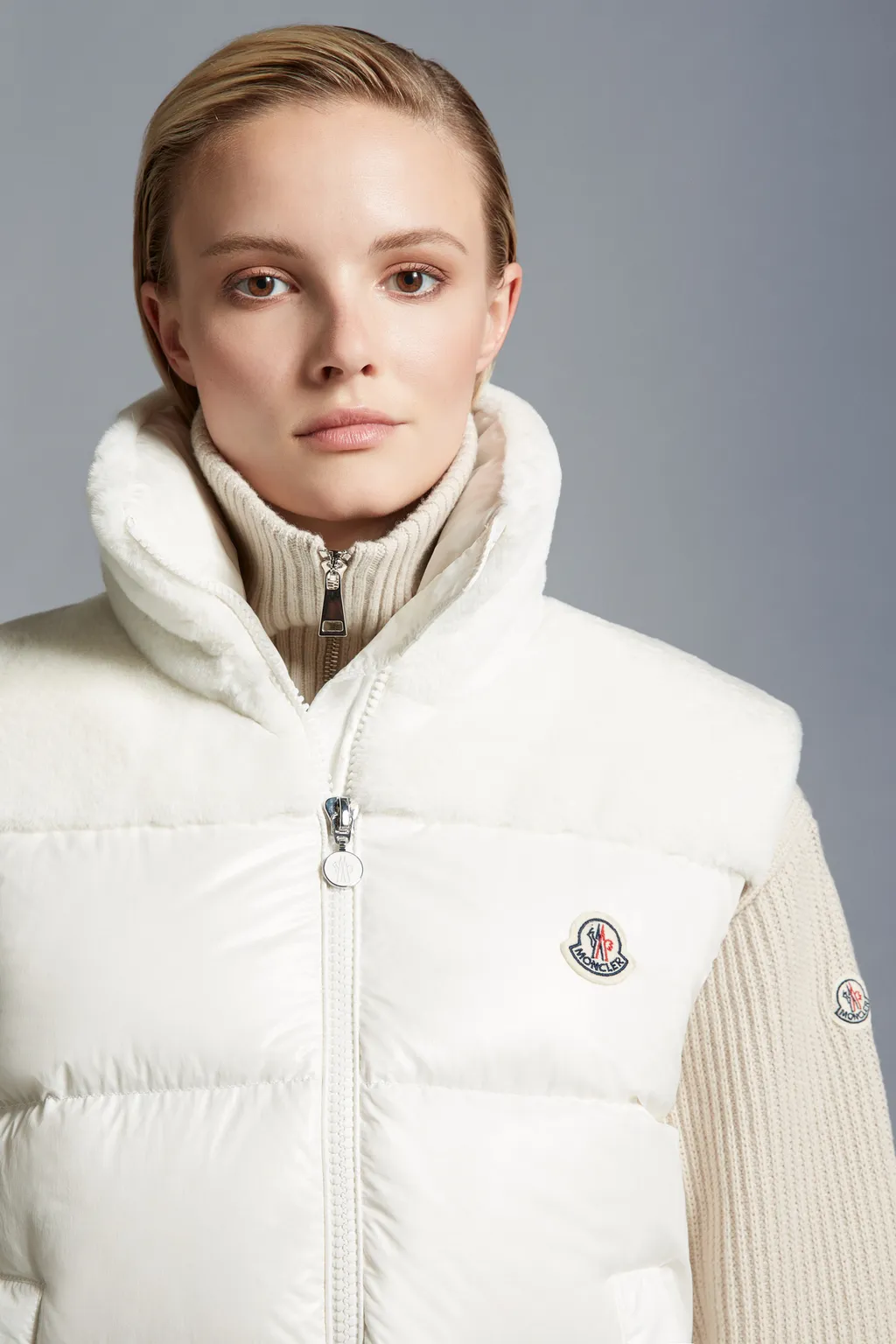 Moncler Logo Patch Padded Gilet