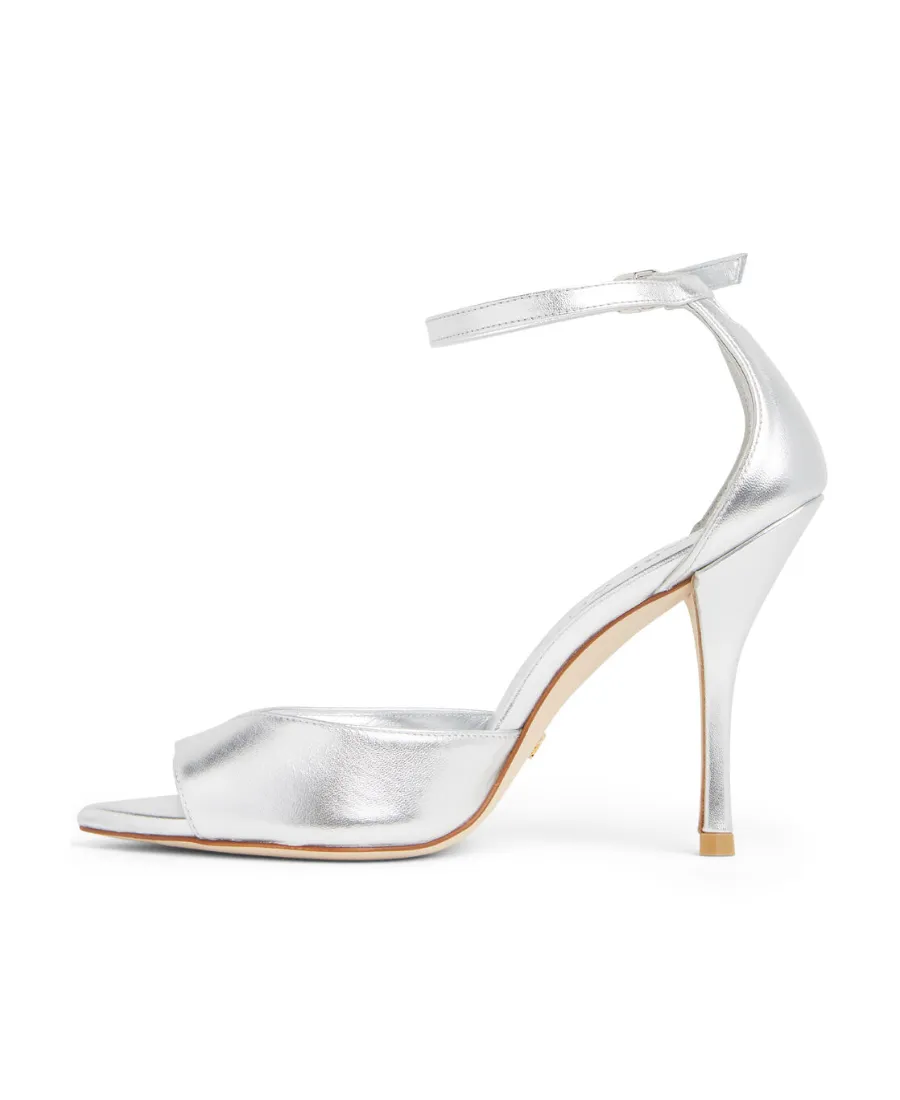 Stuart Weitzman Nudist Pointed-Toe Heeled Sandals
