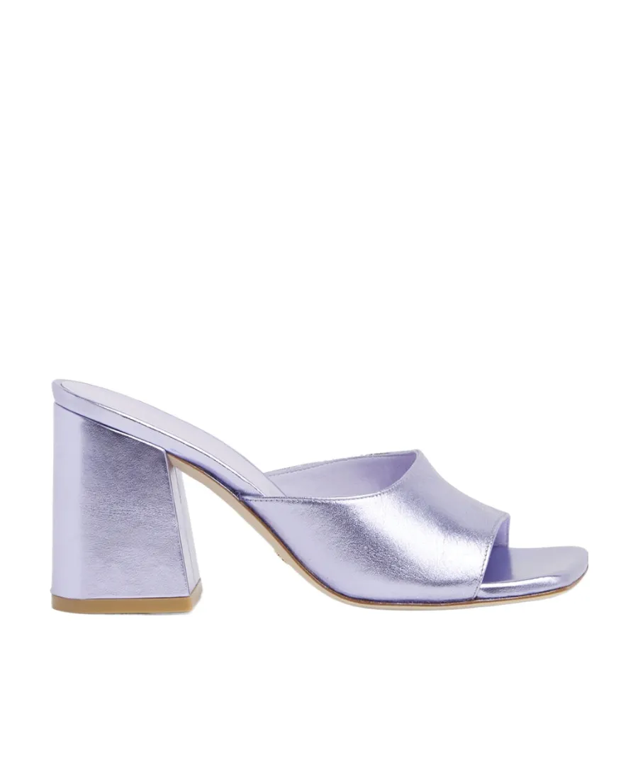 High Heeled Sandals With Thick Heels