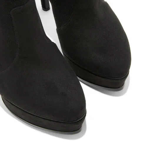 Flora 140Mm Above-Knee Platform Boots