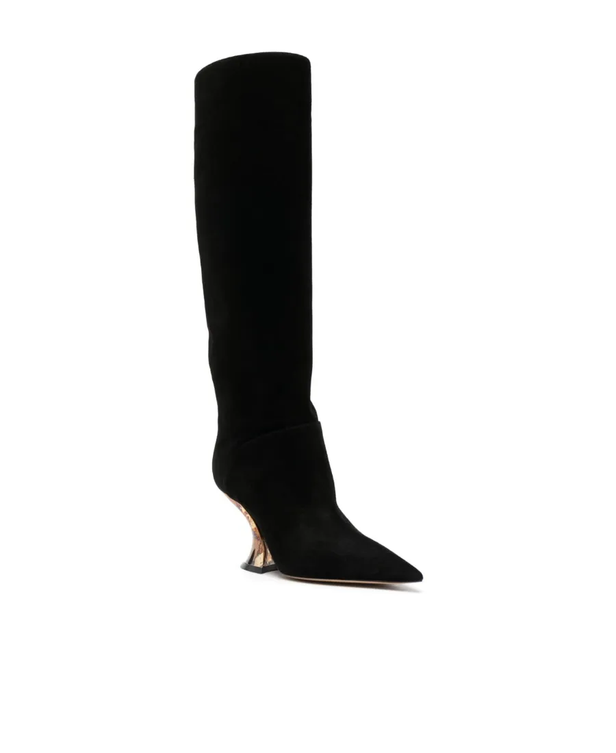Casadei Elodie Pointed Toe Boots
