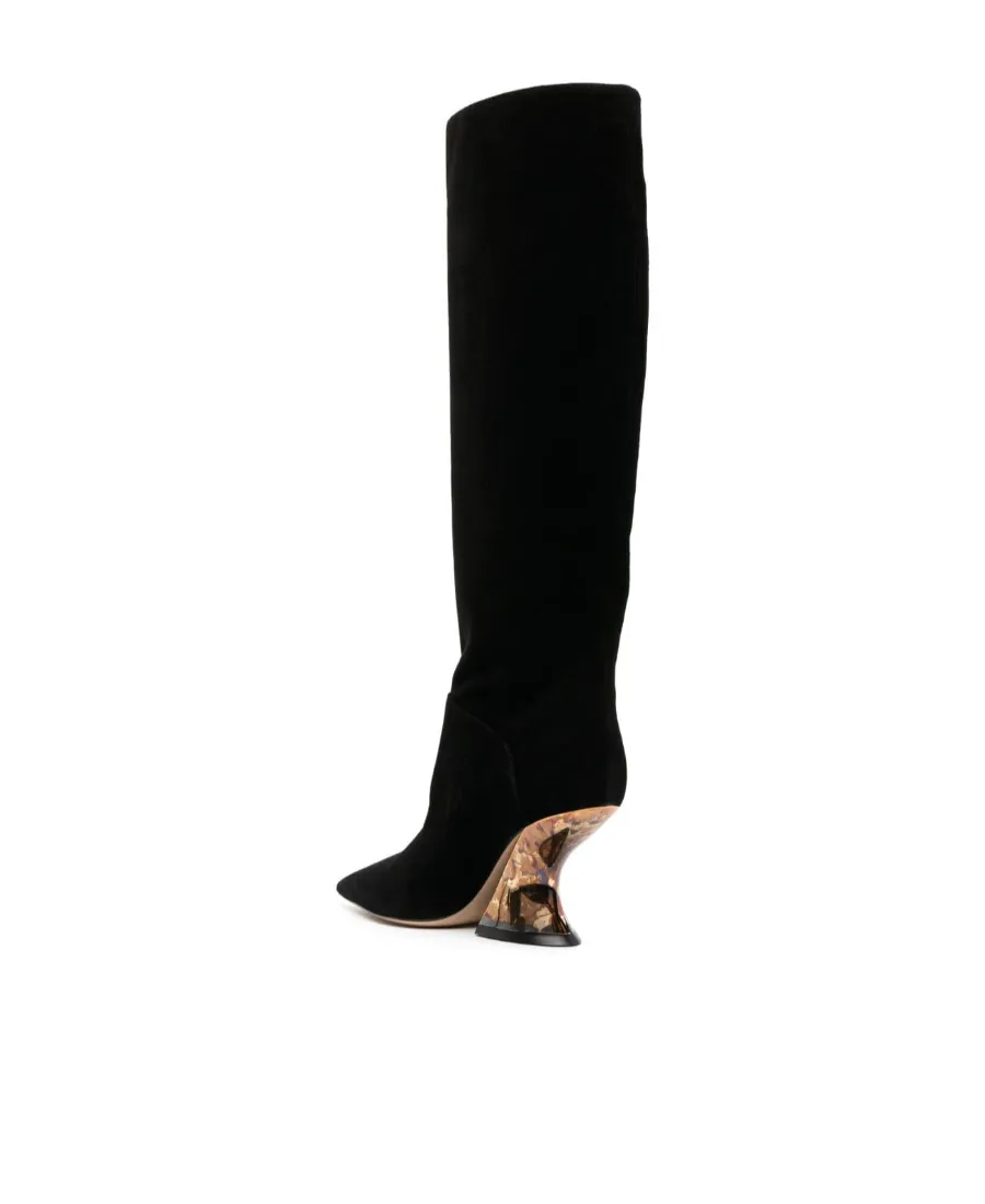 Casadei Elodie Pointed Toe Boots