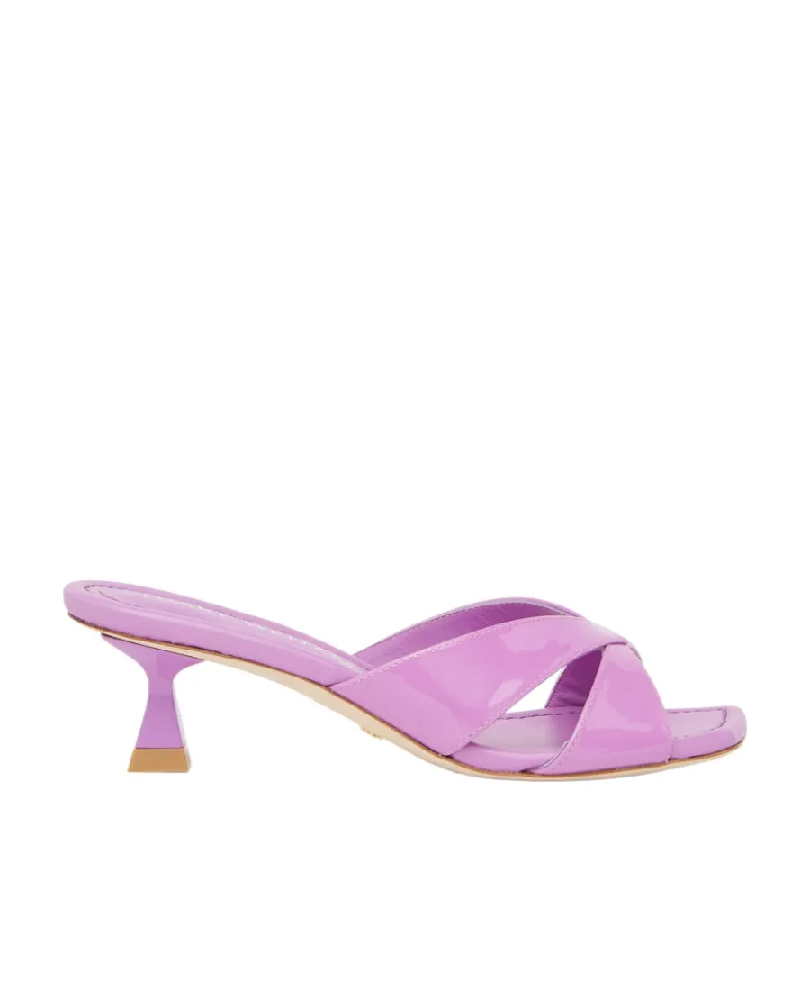 Open-Toed Cross-Band Slippers