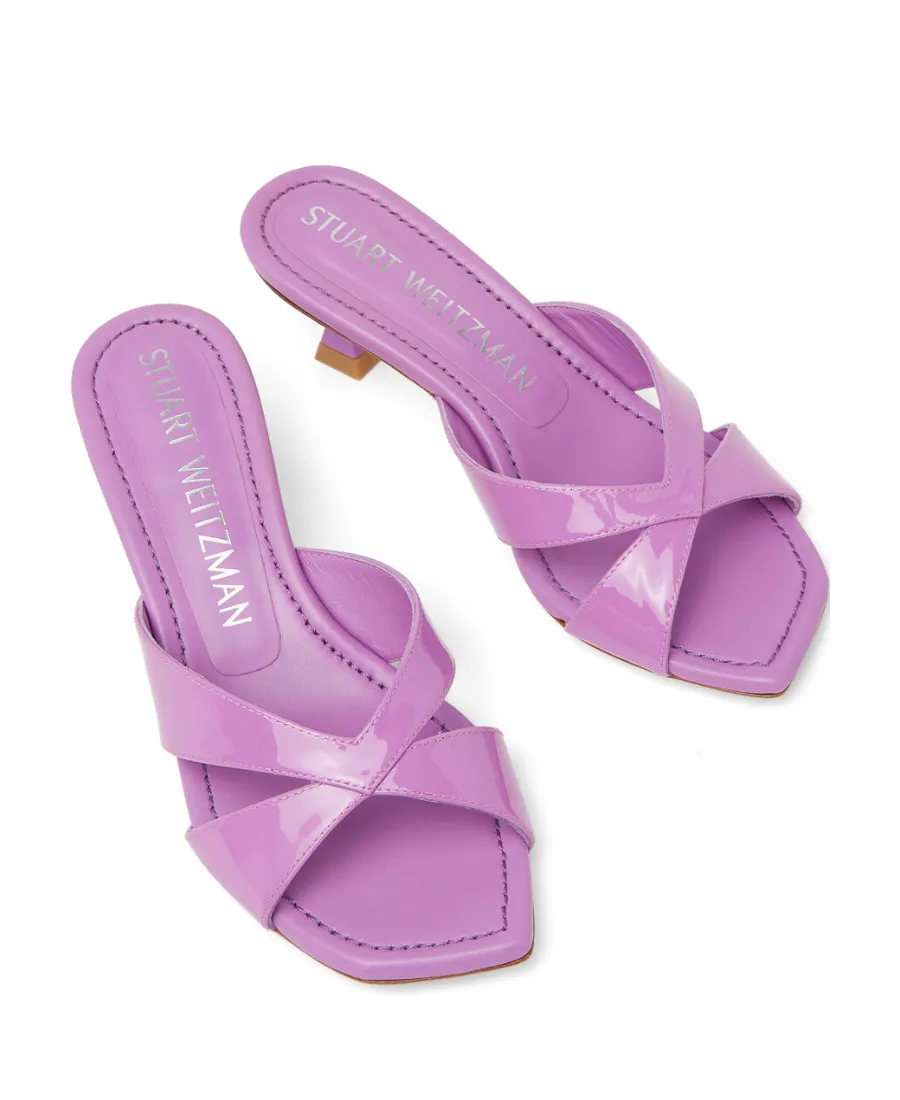 Open-Toed Cross-Band Slippers
