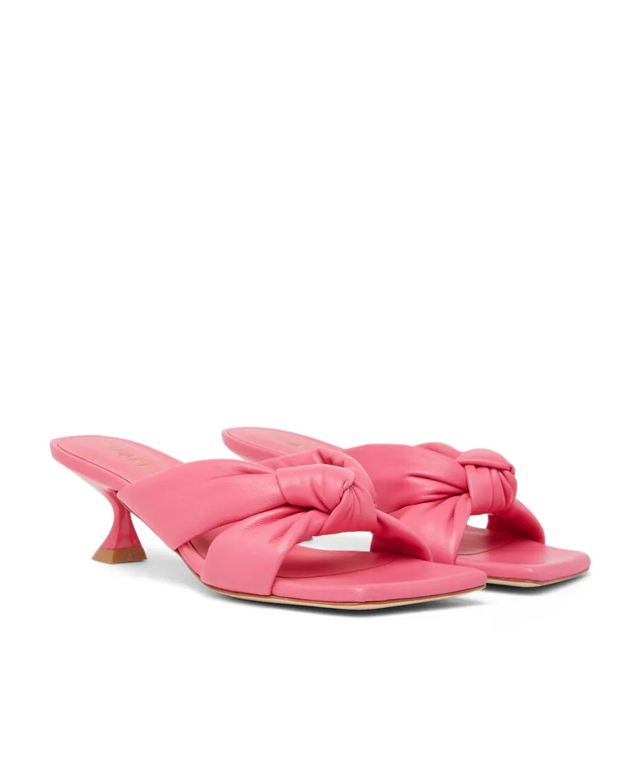Square Toe High-Heeled Sandals