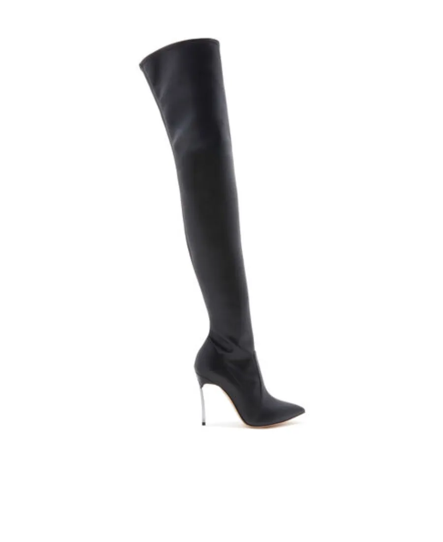 Blade 100Mm Thigh-High Boots