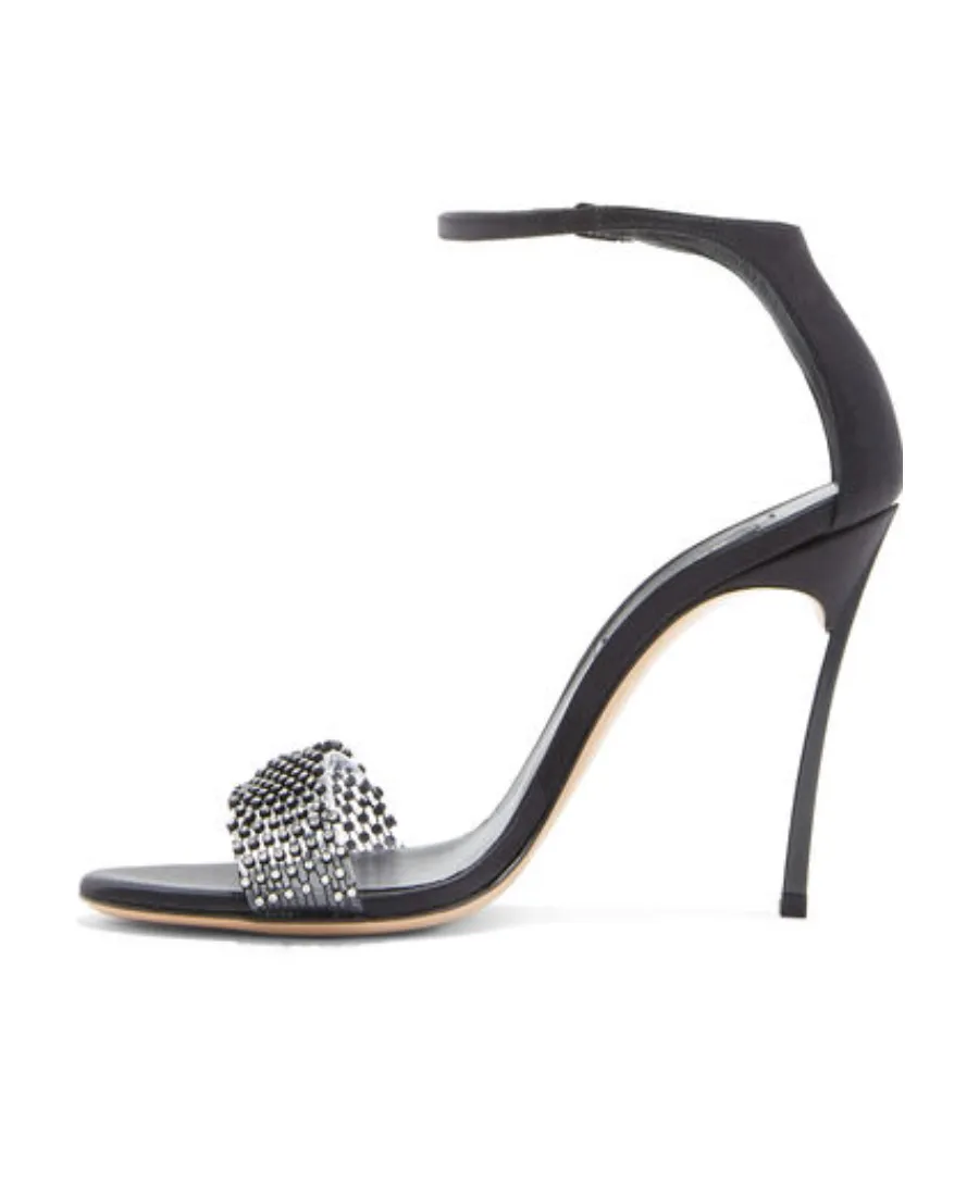 Blade Twenties 100Mm Satin Pumps