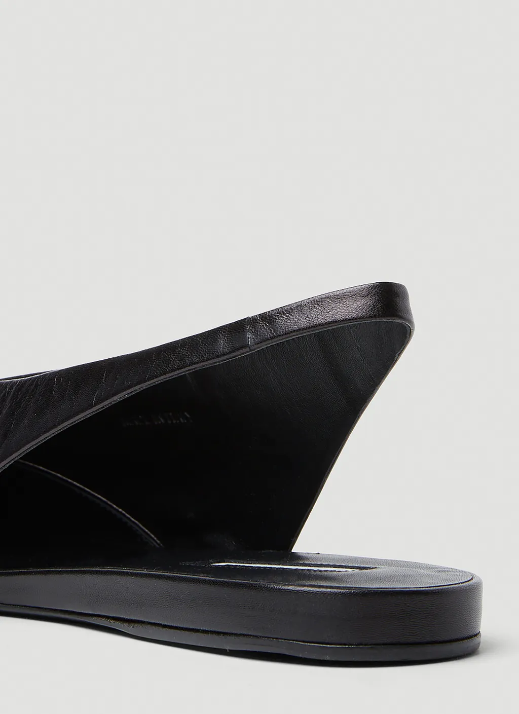 Jil Sander Asymmetric-Toe Ballerina Shoes