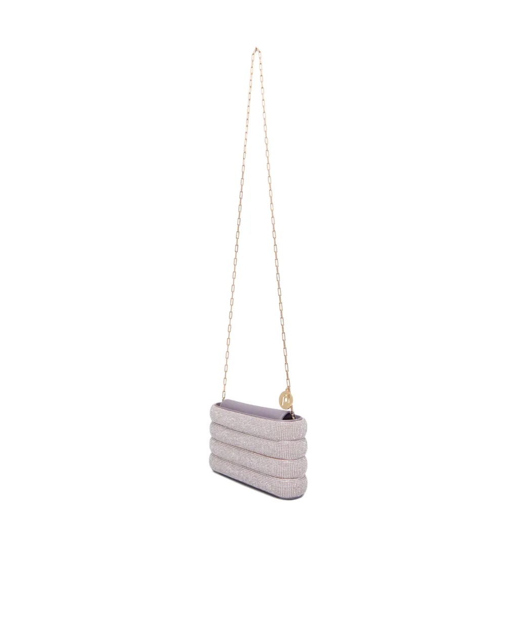 Favilla Crystal-Embellished Clutch Bag