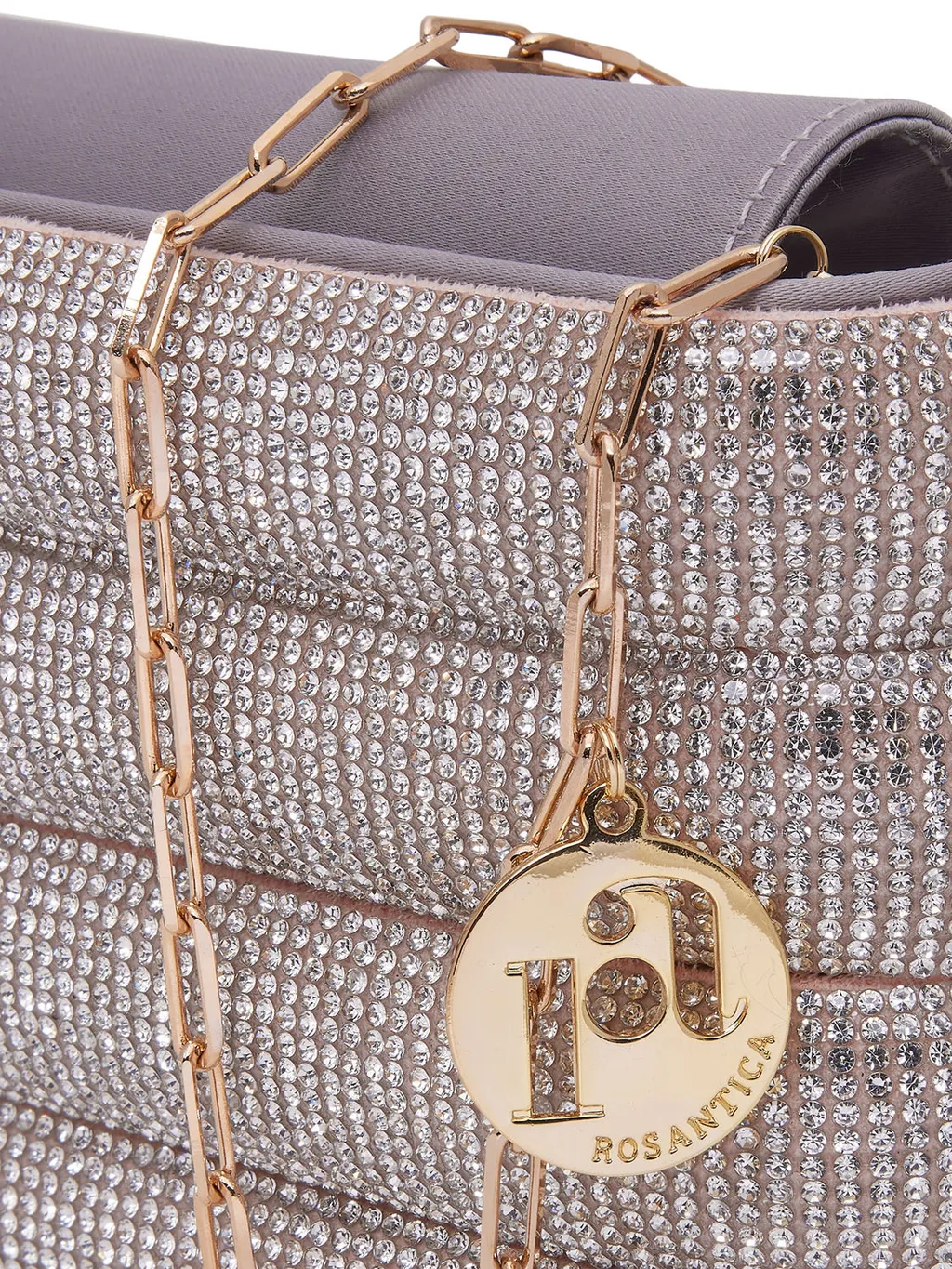 Favilla Crystal-Embellished Clutch Bag