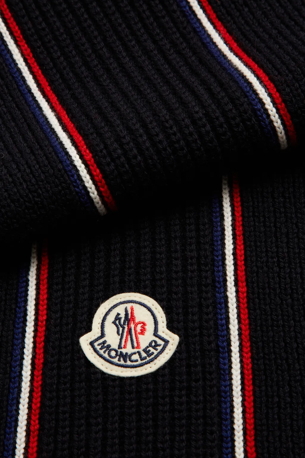 Tricolor Wool Scarf