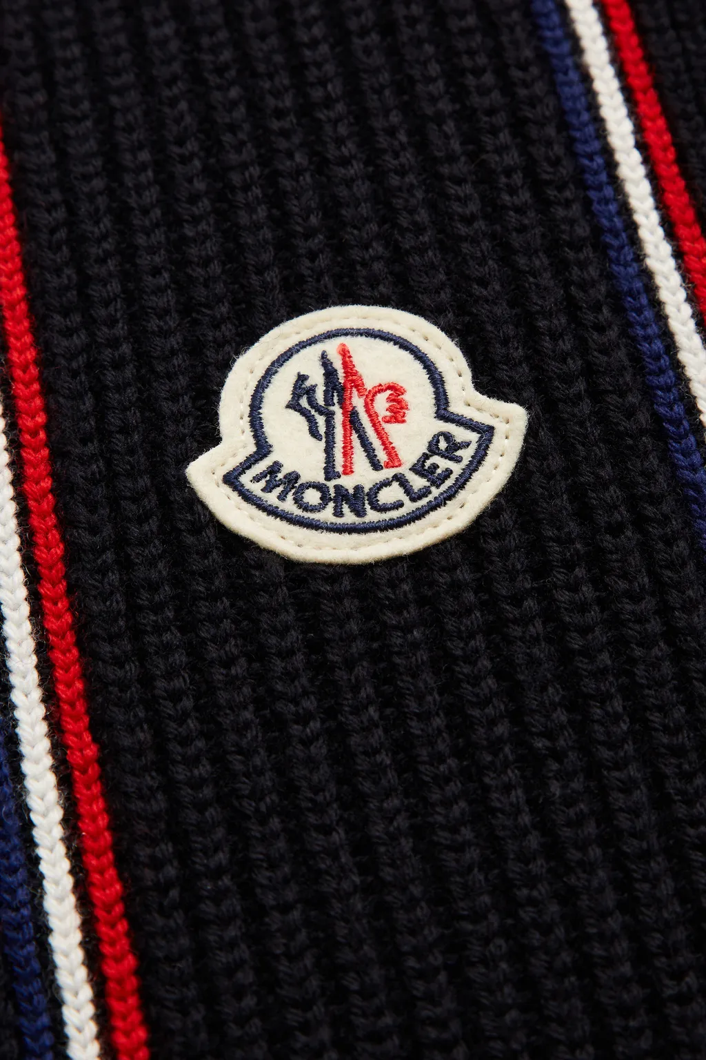 Tricolor Wool Scarf