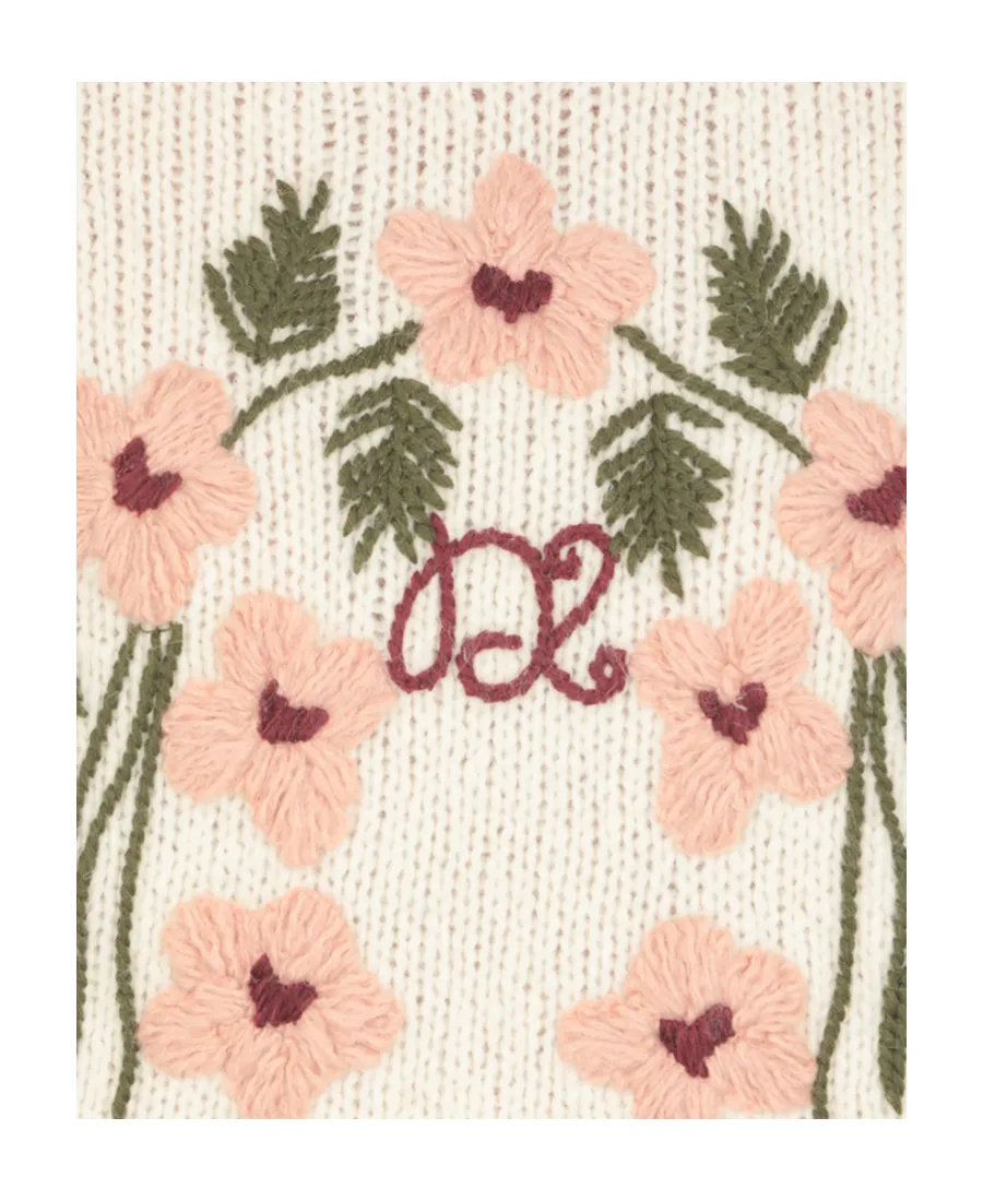 Dsquared2 Floral Embroidered Crewneck Jumper