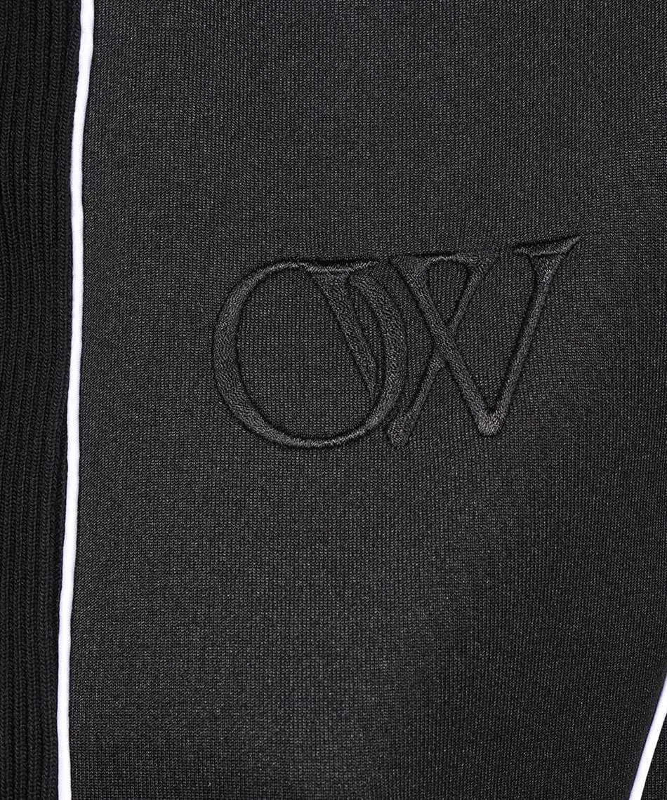 Off-White Zip-Up Long-Sleeved Jacket
