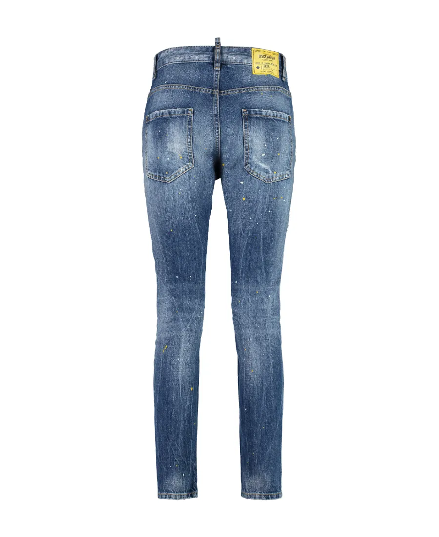 Dsquared2 Cool Girl Distressed Cropped Jeans