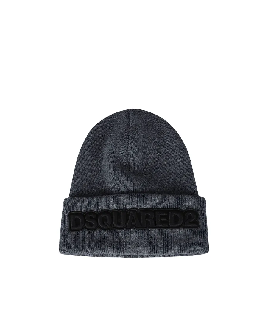 Dsquared2 Logo Embroidered Beanie