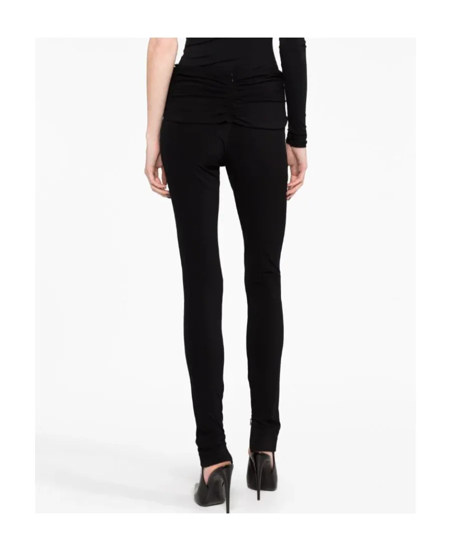Magda Butrym Flower Embellished Skinny Leggings