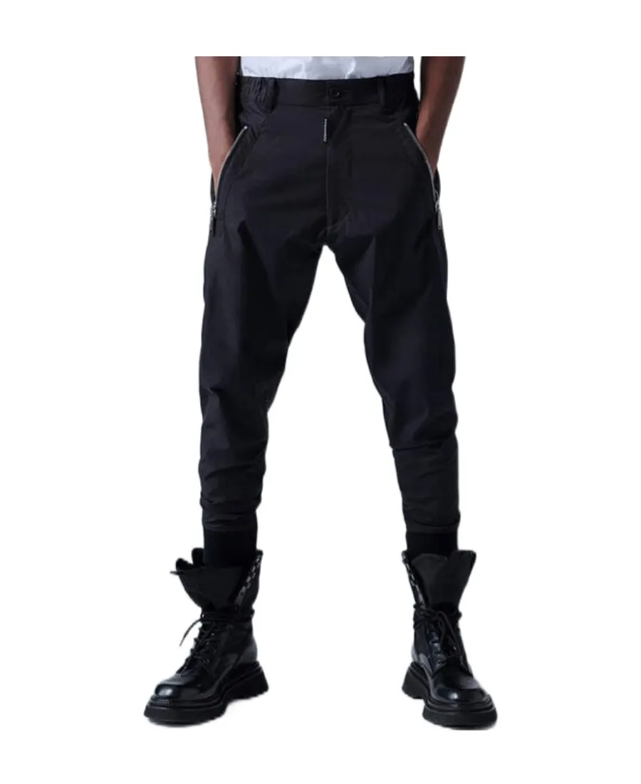 Dsquared2 Logo Printed Straight-Leg Trousers
