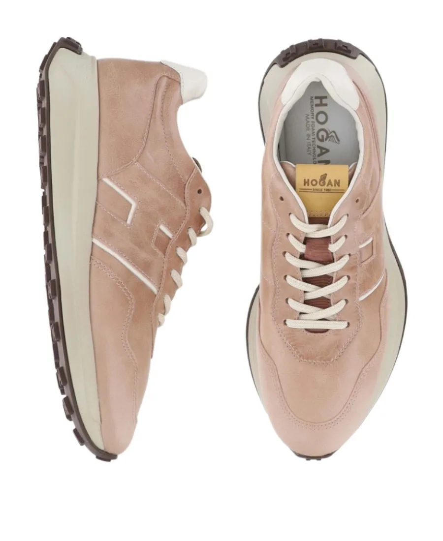 H641 Leather Sneakers