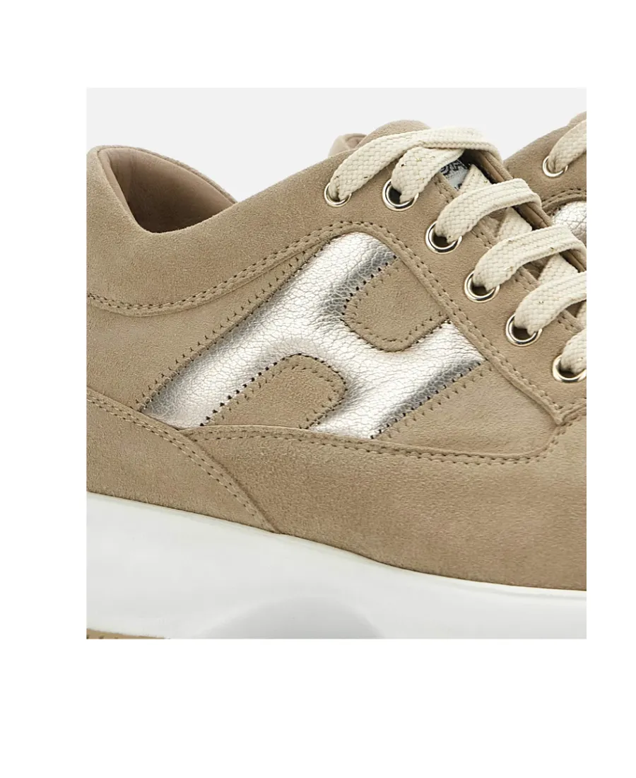 Hogan Interactive Lace-Up Sneakers
