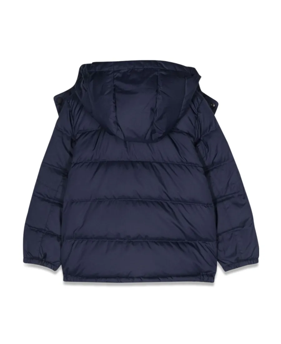 Ralph Lauren Kids Zip-Up Long-Sleeved Down Jacket