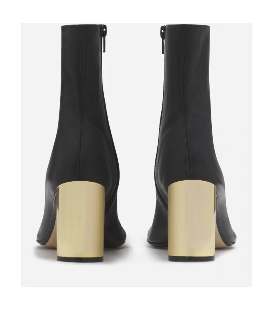 Lanvin Round-Toe Side Zipped Boots