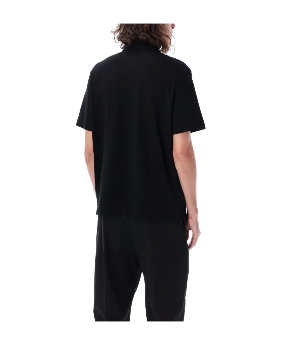 Palm Angels Sartorial Tape Short Sleeved Polo Shirt