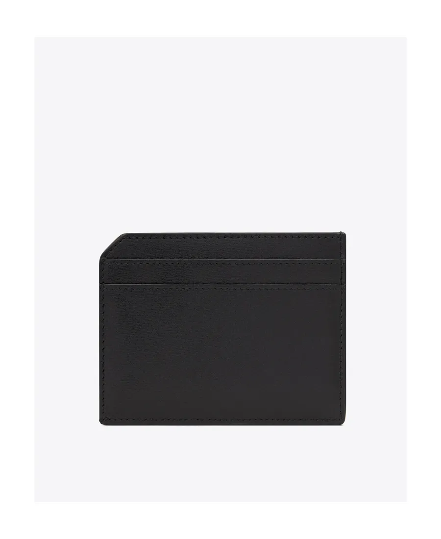 Saint Laurent Tiny Cassandre Open Card Case