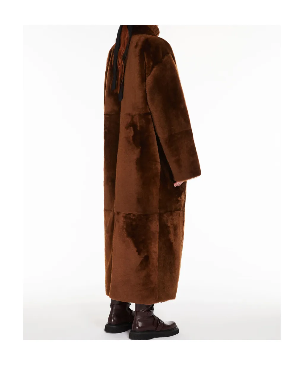 Notched-Lapels Double-Breasted Coat