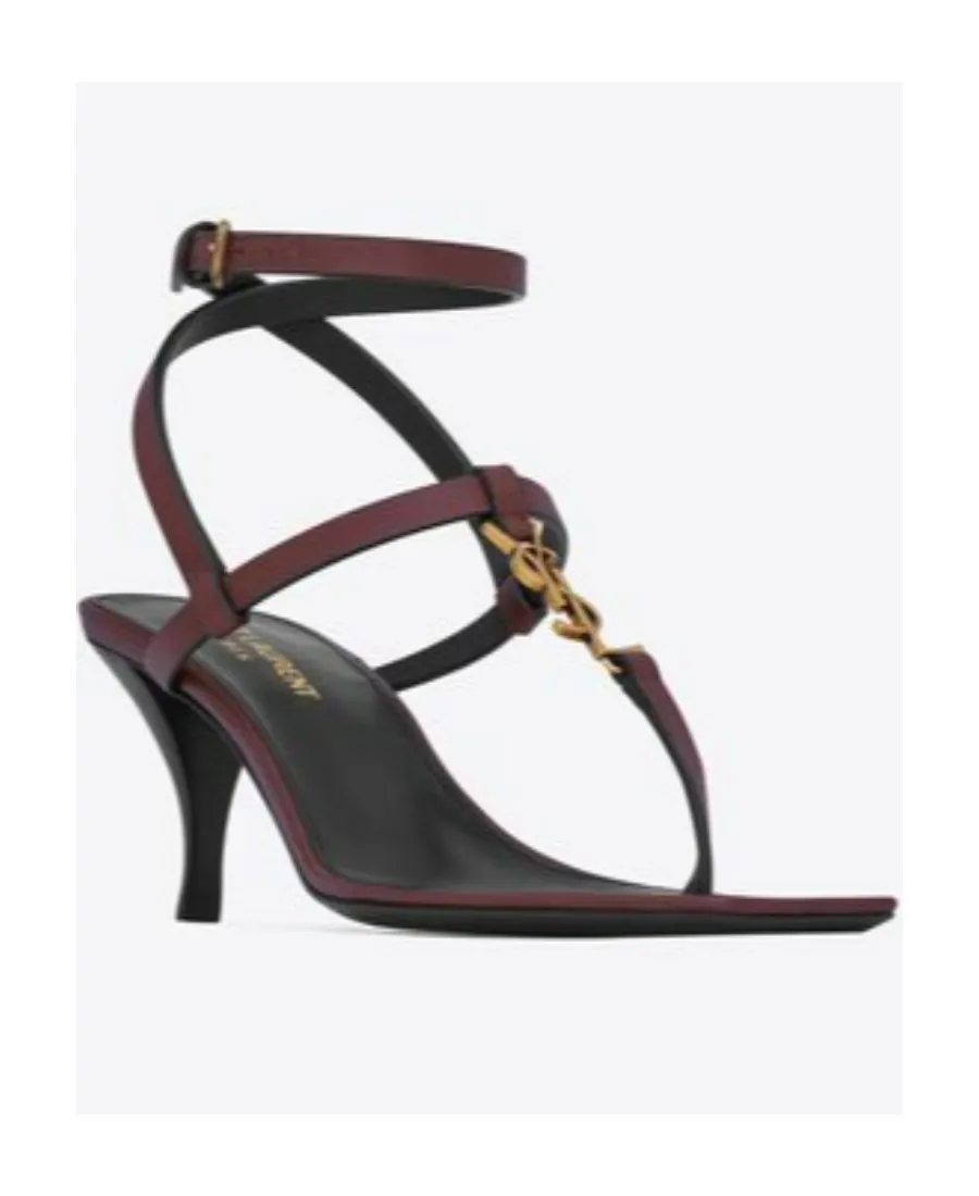 Cassandra Sandals In Smooth Leather