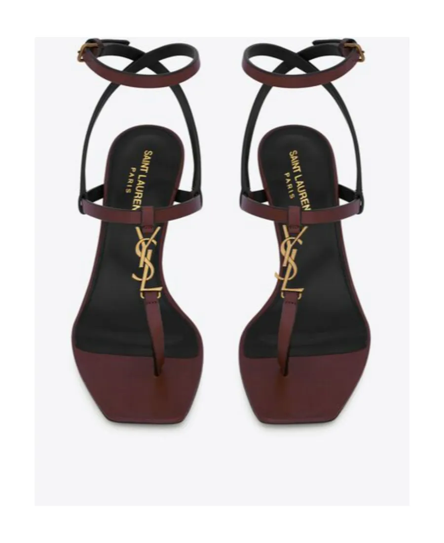 Cassandra Sandals In Smooth Leather