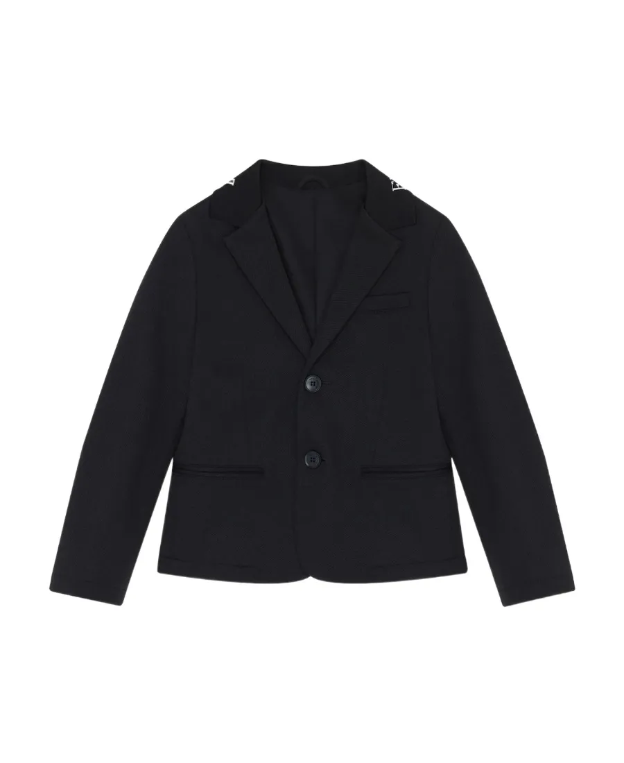 Emporio Armani Kids Single-Breasted Tailored Blazer