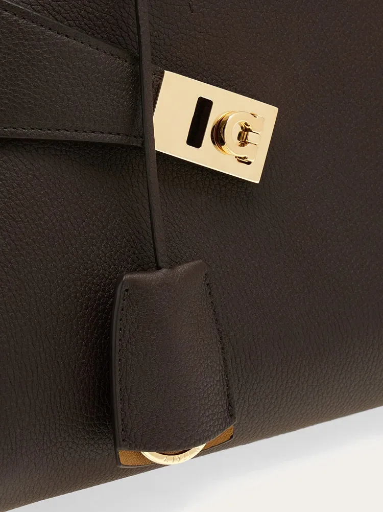 Salvatore Ferragamo Hug Bicolor Handbag