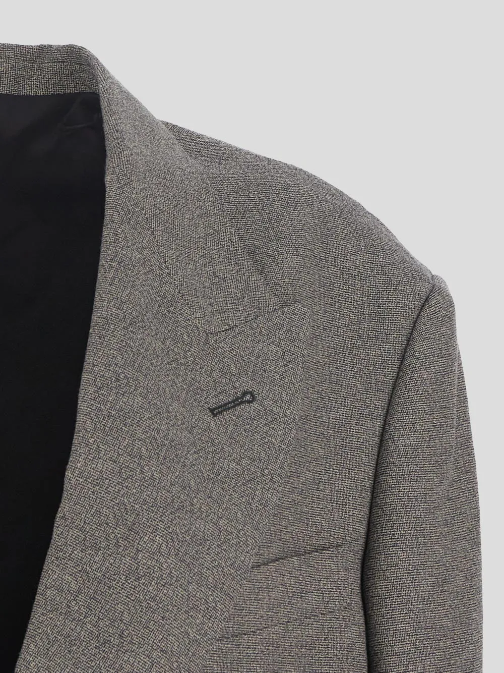 Wide-Lapels Double-Breasted Blazer